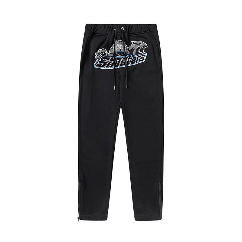Mens Oversized Hooded Sweatshirt Jogger Set With Embroidered Letter Streetwear Casual Outfit