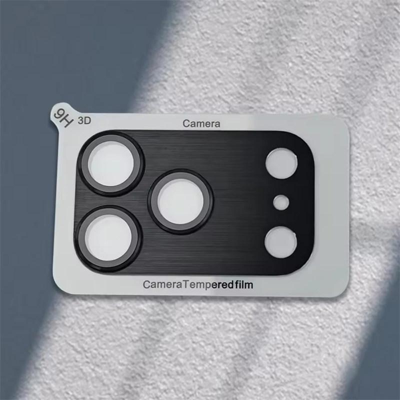 Защита объектива камеры Armor для iPhone 17 Pro max 17pro Металлический чехол-кольцо Задняя линза Закаленное стекло Крышка для iphone17pro