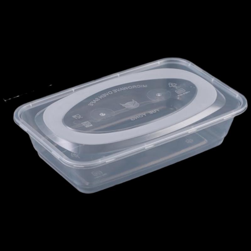 Одноразовые прямоугольные пластиковые контейнеры для еды