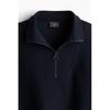 Толстовка HM Loose Fit Zip DetailHirt Dark Blue