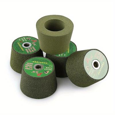 1 шт. 50 зерен/100 зерен/200 зерен Угловые шлифовальные круги из карбида кремния Камень Гранит Цемент Металл Шлифовка Полировка Обрезные круги Угловая шлифмашина