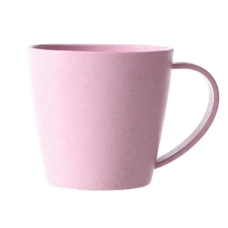 Healthy Wheat Straw Cup Environmentally Friendly Thickened Anti-cup Brushing Teeth Mouthwash Convenient Home Bathroom Supplies