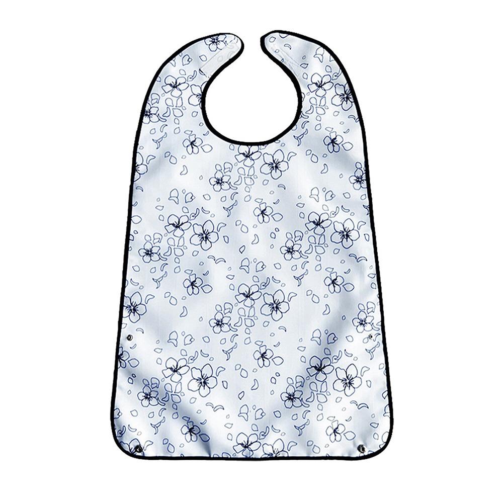 Стиркающийся взрослый нагрудник Водонепроницаемый нагрудник для ухода за пожилыми людьми Защита одежды для ухода за взрослыми Помощь при еде