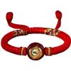 Браслет с 12 знаками зодиака и киноварью: Восемь Божеств-Хранителей Рождения Будды, Пятицветный Шнурок для Мужчин и Женщин, Красный Плетеный Шнурок Года Рождения