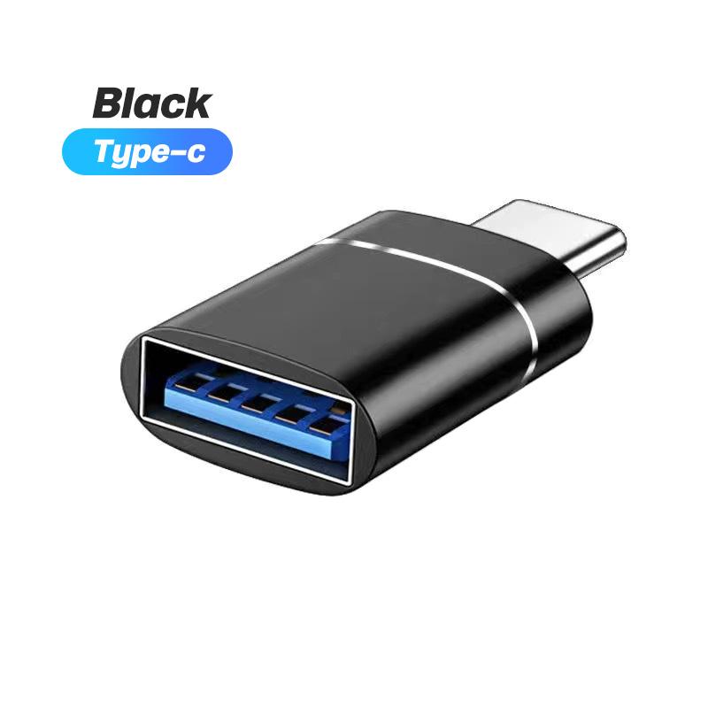 FONKEN Адаптер OTG типа C-USB C 3,0 USB-C «папа-гнездо» USB-кабель-конвертер для флэш-накопителя Macbook, разъем USB3 для мыши и телефона