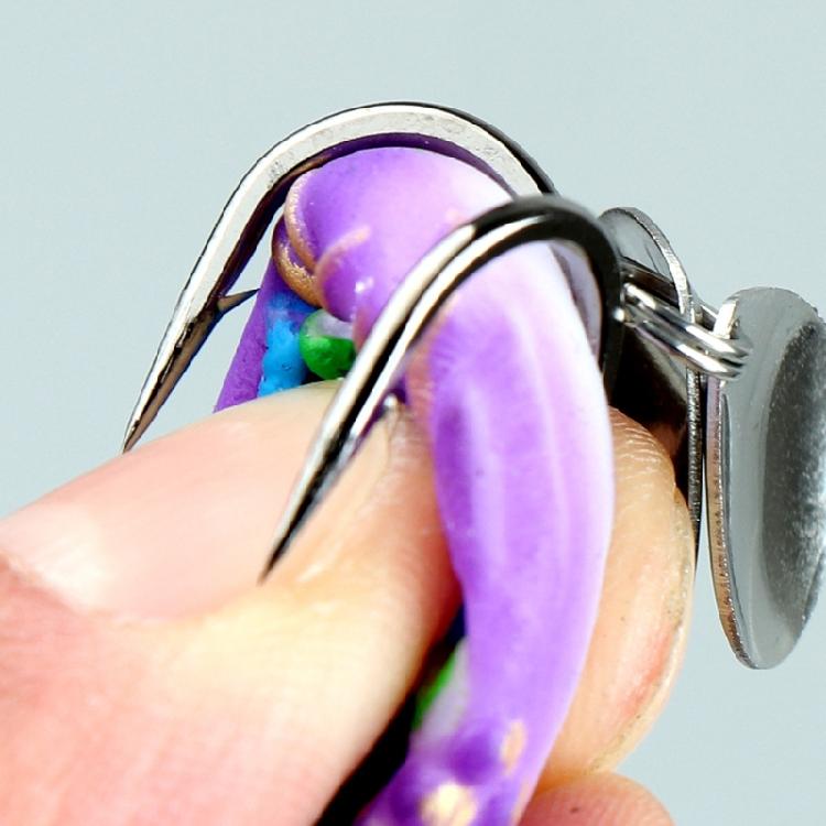 Soft Frogs Baits for Freshwater Fishing 3.5cm Ray Frogs Crankbait Lures PVC Frogs Lures 6 Color Optional