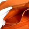 HERMES Kabak Elan PM Kabak Elan PM Shoulder Bag Tote Bag Canvas/Leather Orange