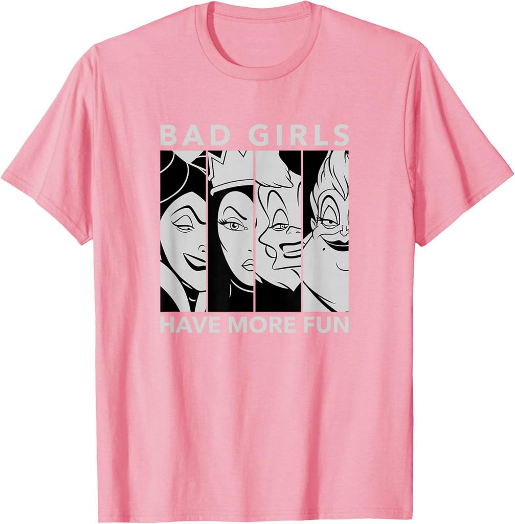 Villains - Bad Girls Have More Fun T-Shirt Unisex