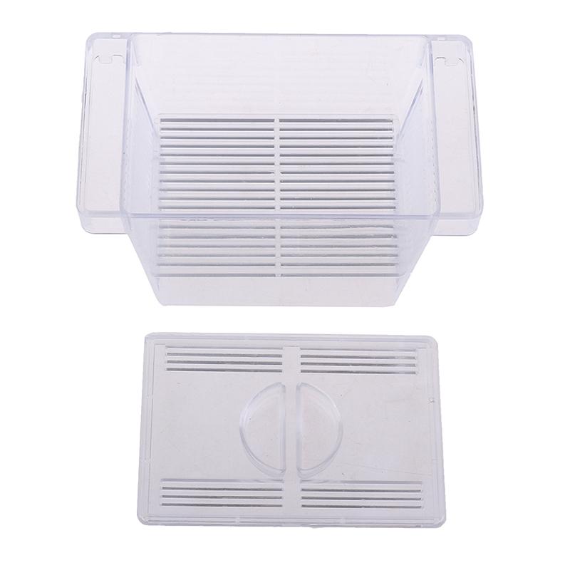 Аквариум Аквариум Аквариум Гуппи Двойное разведение Заводчик Выращивание Ловушка Коробка Инкубаторий