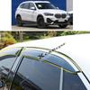 For BMW X1 F48 2016 2017 2018    Car Body Styling Sticker Plastic Window Glass Wind Visor Rain/Sun Guard Vent Parts