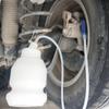 Бутылка для прокачки тормозов 1 л, автоэкстрактор тормозной жидкости с силиконовым крюком для подвешивания шланга, белый