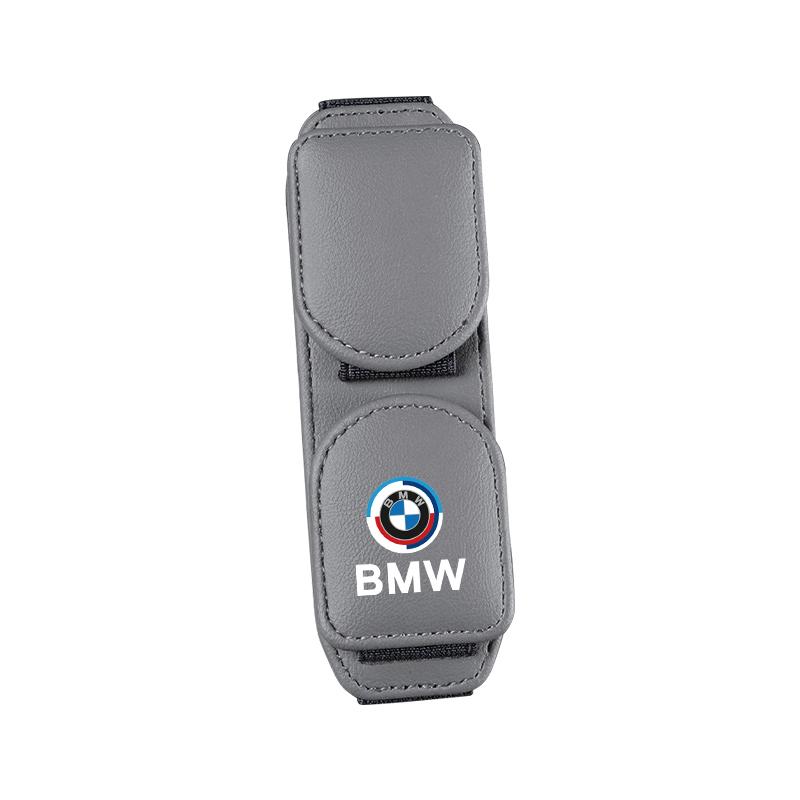 Double Clip Sunglasses Holder Magnetic Leather Glasses Storage For BMW E62 X3 X1 G11 M E93 G05 X5 X6 E90 X4 G20 E30 F30 F40 F10 CS1