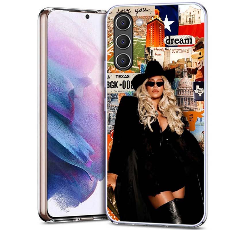 Ковбойский чехол для телефона Beyonce для Samsung A54 A14 A24 A34 A17 A37 A57 A55 A35 A25 A15 A13 A23 A33 A53 A07 A05S A04S A03 A73 G