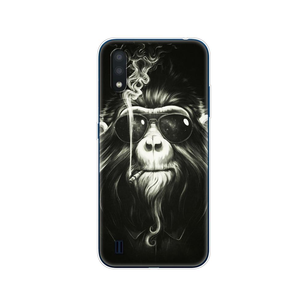 Чехол для Samsung A01, мягкий силиконовый чехол для задней крышки, прозрачный чехол для телефона Samsung Galaxy A01, GalaxyA01 A 01 A015, чехол 5,7 дюйма