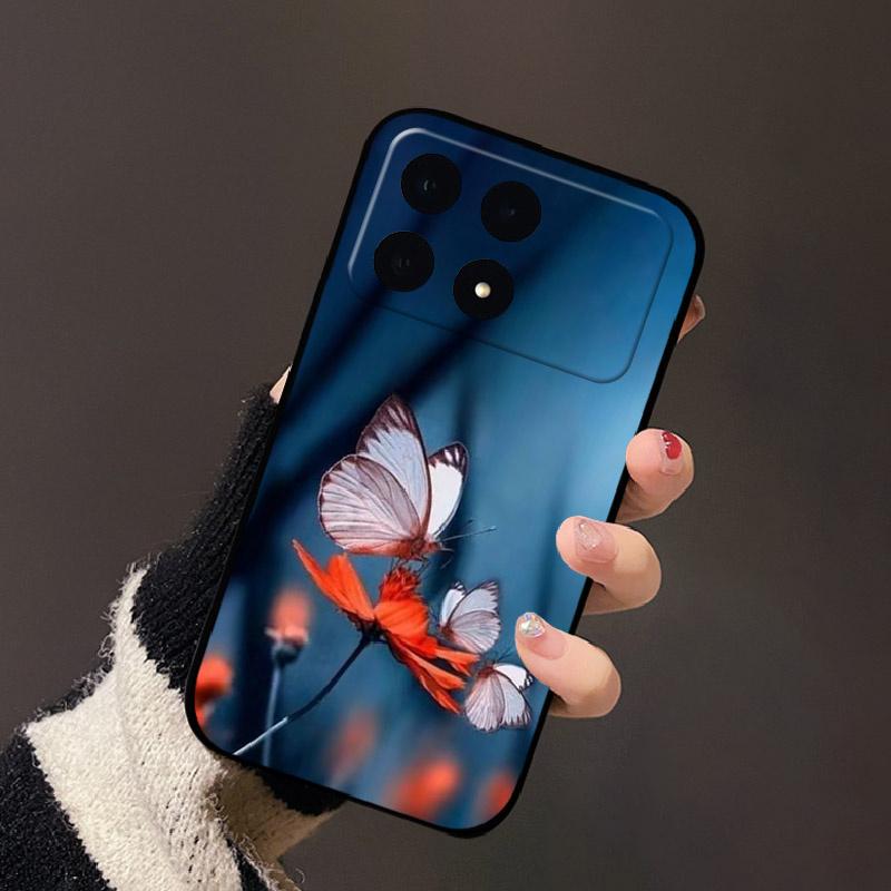 Чехол для Xiaomi POCO F8 Pro Модный Милый Мультяшный Силиконовый Задний Чехол Для Телефона Xiaomi POCO F8Pro Роскошный Мягкий ТПУ Fundas