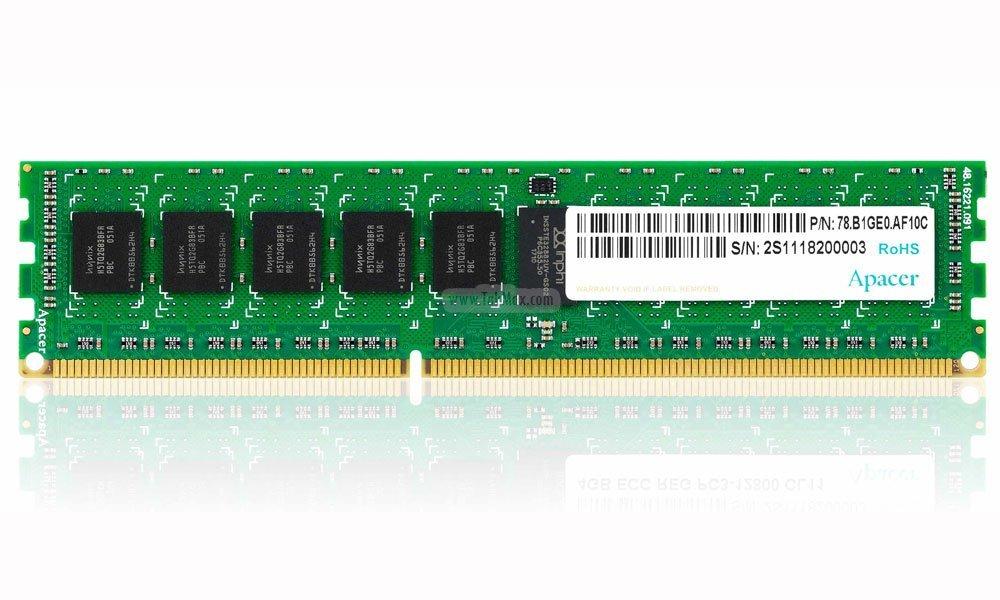 Apacer Memory DDR3 1600MHz 8GB UDIMM CL11 512x8 MM7082 (PC3-12800) 1.5V DL.08G2K.KAM