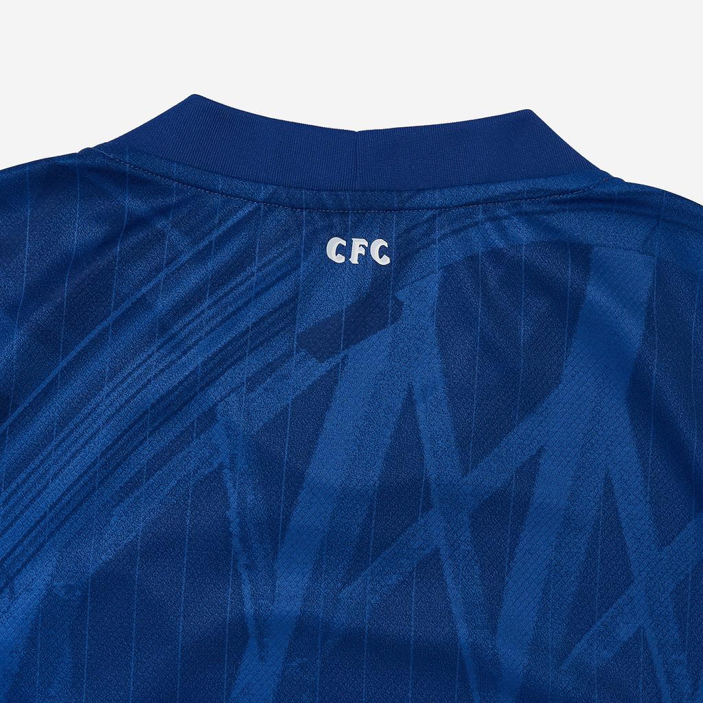 Nike Футбольная футболка Chelsea FC Dri-FIT Fan Edition Модная Удобная Мягкая Приятная к коже Универсальная С коротким рукавом Мужская одежда Топы Синий HJ4589-496