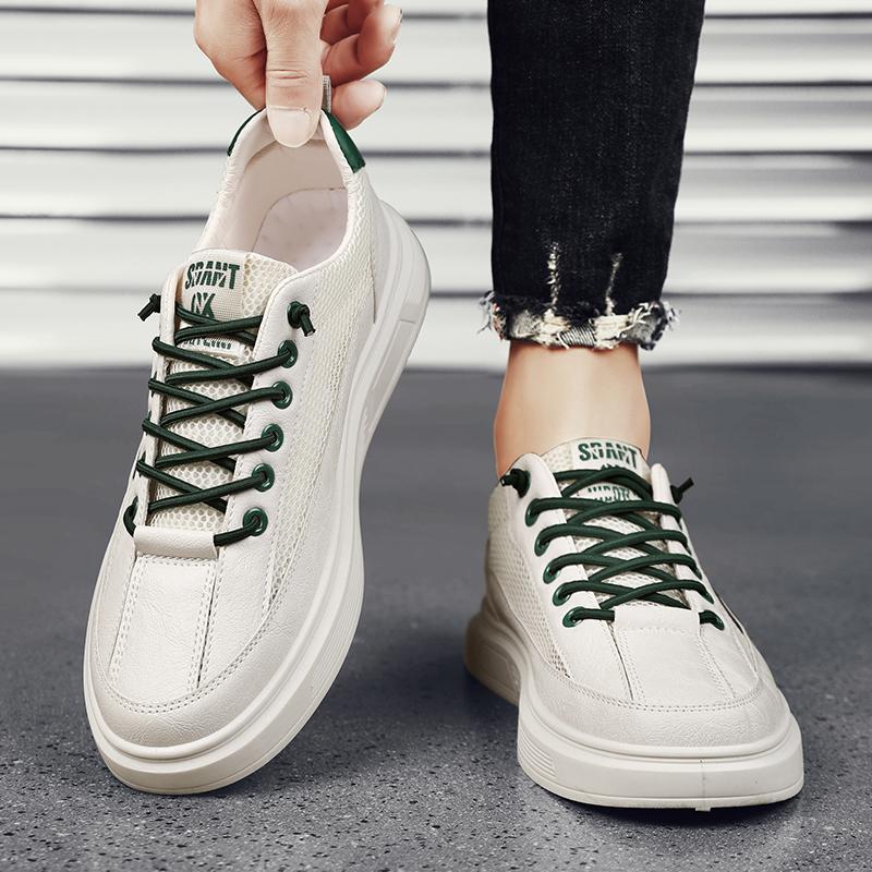 Мода 2025 Трендовые Оригинальные Вулканизированные Туфли для Мужчин Роскошный Бренд Мужская Повседневная Обувь Толстоподошвенные Нескользящие Кроссовки Горячие Продажи Обувь для Скейтбординга