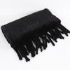 Long Style Women Knitted Real Mink Fur Pashmina Scarves Winter Real Natural Mink Fur Scarf Lady 100% Natural Real Mink Fur Shawl