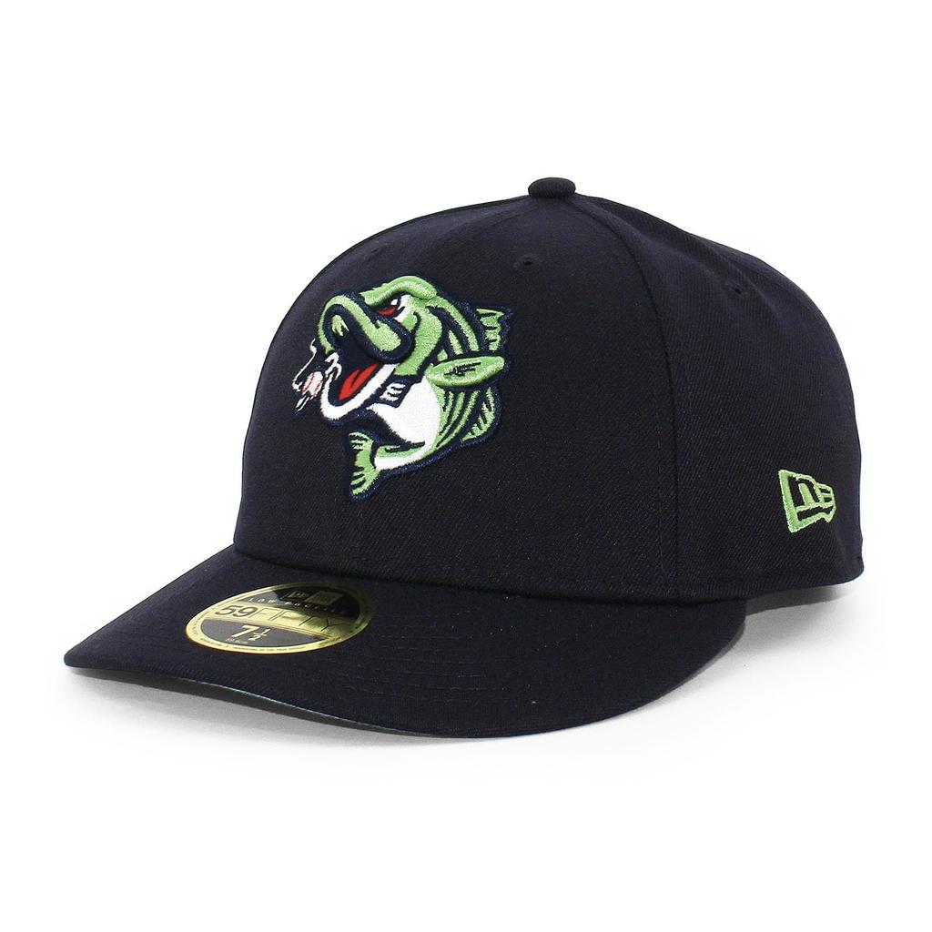 New Era Cap 59FIFTY Gwinnett Stripers MiLB ON-FIELD HOME LC LOW CROWN CAP LP Navy GWINNETT STRIPERS Braves BRAVES MINOR LEAGUE Minor League Hat 5950