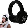 Plush Wireless Headphones, Warm Folding and Portable Computer Fuzzy Headset Women, 5.0 Wireless Earpiece for Autumn and Winter Sport Running