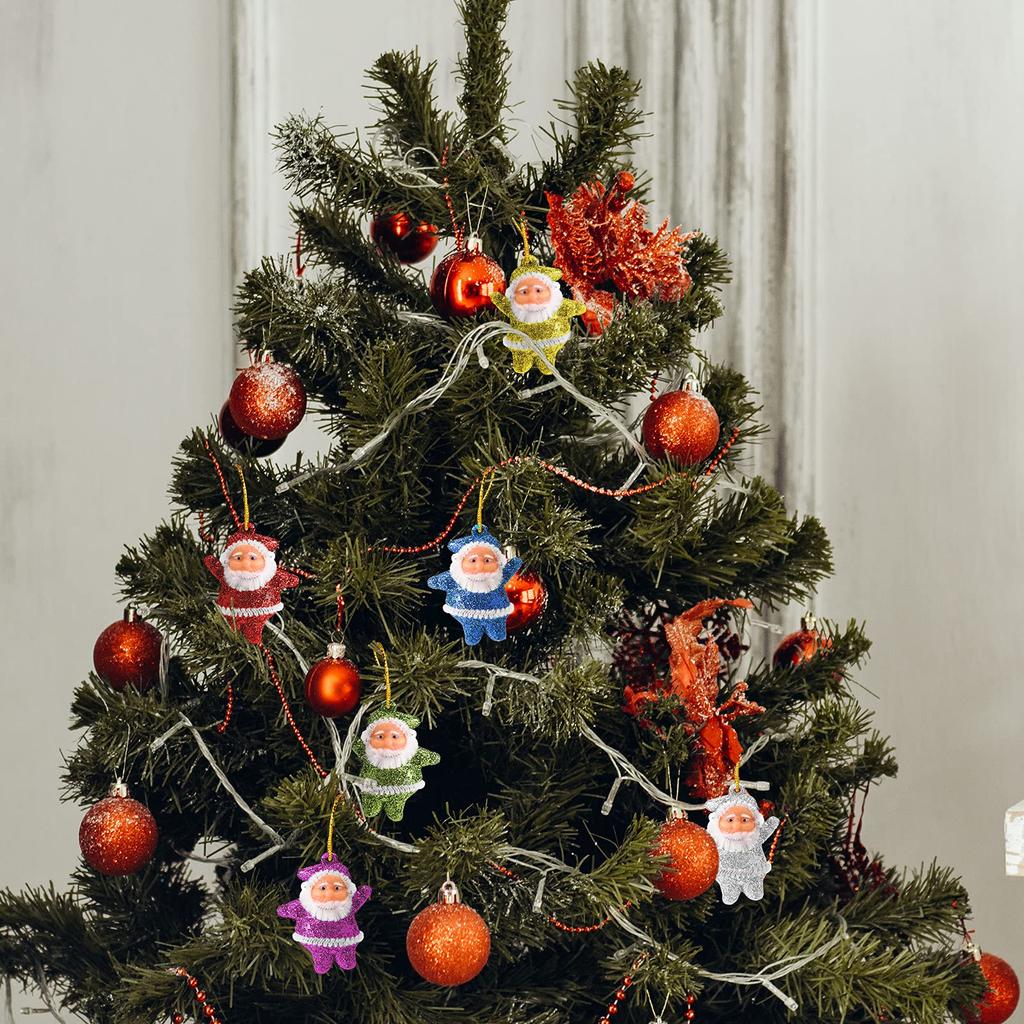 Рождественские украшения для елки, 6/12 шт.