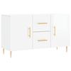 VidaXL Buffet High-gloss White 100x36x60 Cm Engineered Wood 828158