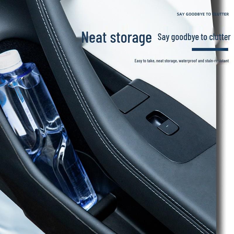 Tesla Model 3 Highland Набор из 4 водонепроницаемых органайзеров для хранения в дверях из TPE