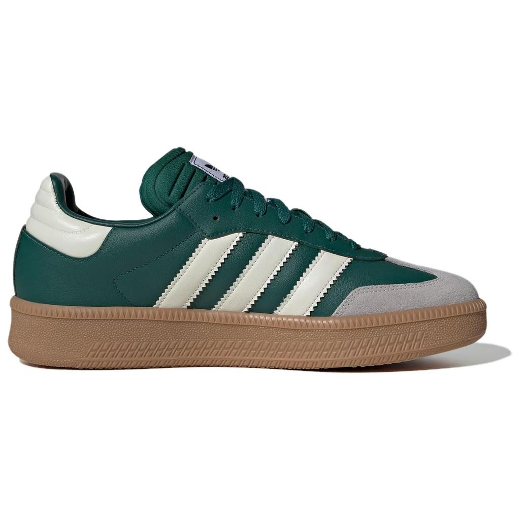 Adidas Samba XLG Collegiate Green Gum Unisex Sneakers Ivory JI2582