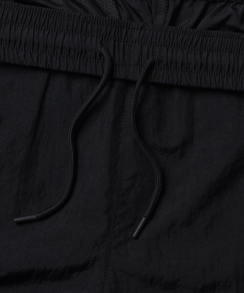 MUSINSA STANDARD Nylon Wide String Pants [Black]