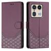 Роскошный чехол-кошелек с сотовым рисунком из кожи для Motorola Edge 30 40 Neo 50 60 Pro 70 Edge S30 X30 Защитная крышка для телефона