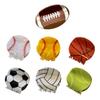Sports Shape Hair Claw Clip Women Girl Hair Clip Crab Hair Claw Ponytail Hairpin Bath Barrette Headwear Tennis Hair Grip