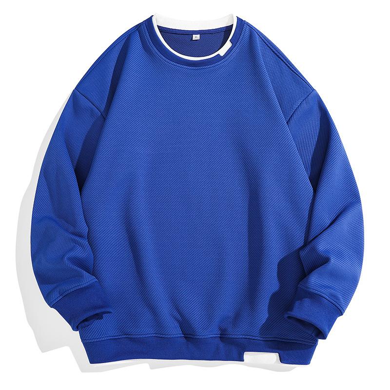 Свитер с длинными рукавами, мужской весенний мужской свободный свитер с круглым вырезом, Джокер