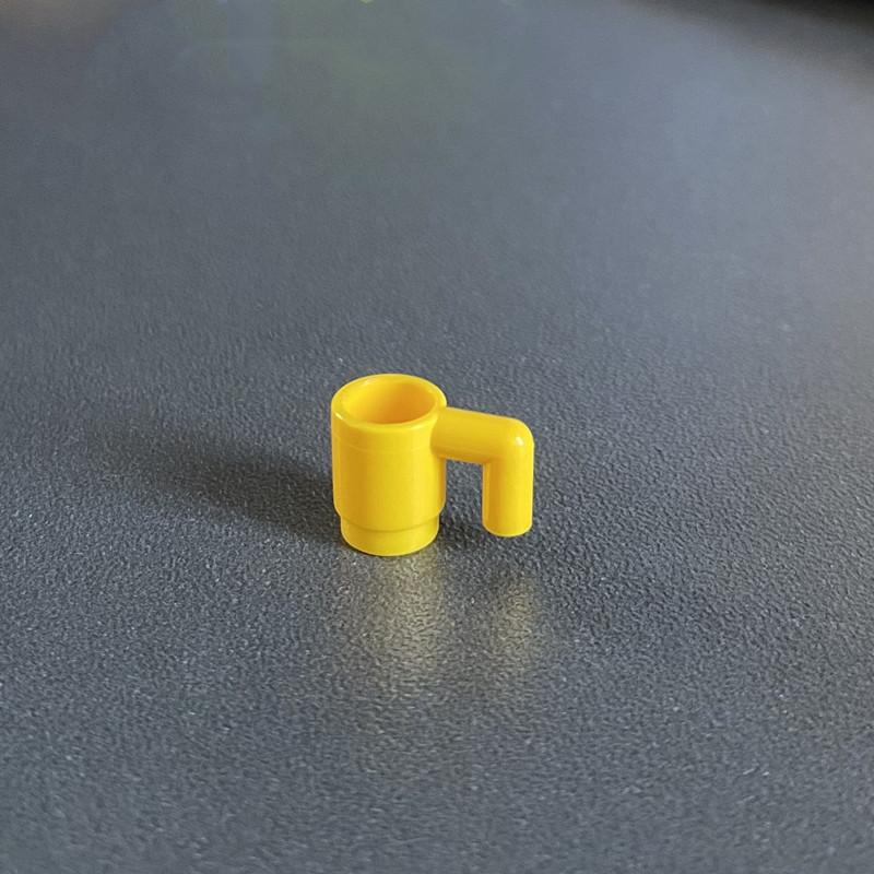 Совместимо со строительным блоком 3899, собранным из мелких частиц, строительным блоком, стаканом для воды, пивным стаканом, кофейным стаканом, аксессуарами для домашнего обихода