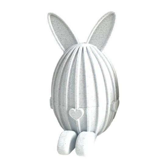 Заполняемое пасхальное яйцо, напечатанное на 3D-принтере, шарнирный гибкий пасхальный кролик с подвижными суставами для декора стола, наполнители для пасхальной корзины, подарки для детей и взрослых