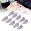 5 пар Ракушечно-розовые палочки для ламинирования ресниц Силиконовые Мягкие Очень широкие Вспомогательные инструменты Самоклеящиеся Подушечки для завивки ресниц для макияжа Салон красоты