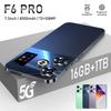 Смартфон 2025 F6 PRO: Память 16+1T, Трансграничный, Универсальное умное устройство
