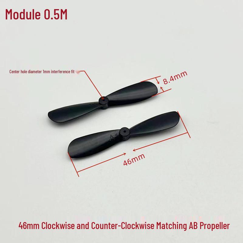 716/720/8520 Hollow Cup Motor Propeller Set for Model Foam Aircraft 816