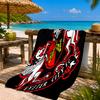 Exeter City Fc Crest Beach Towel Microfiber Beach Towel, Lightweight and Quick-Dry, for Summer Travel, Swimming Pool Fan Birthday Gift