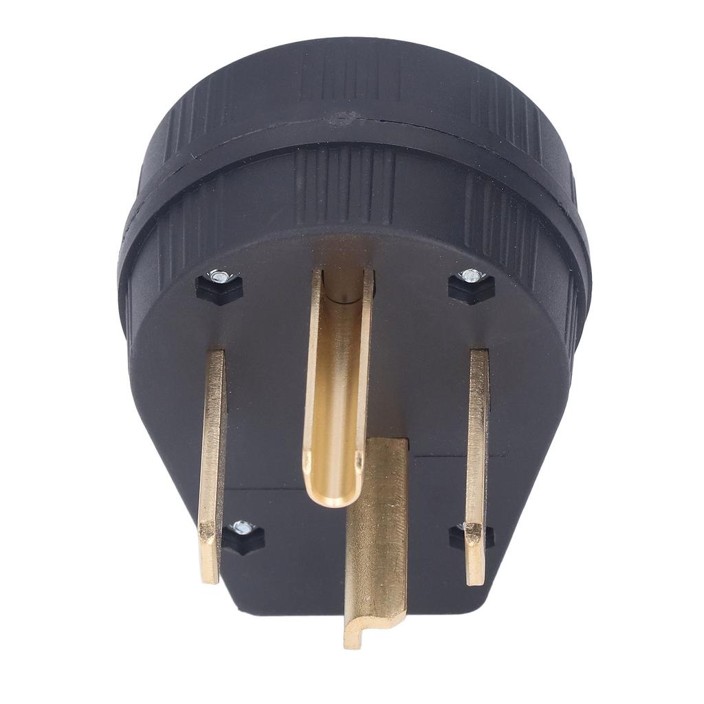 4-отверстие промышленная вилка PA66 пластиковая латунная прямая силовая вилка разъем 30A 125V 250V