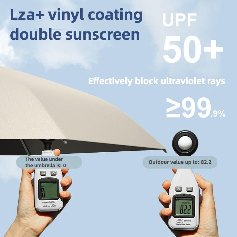 Mini Women Umbrella Small Pocket Five Folding Sunshade Umbrellas Sunscreen UV Protection Capsule Umbrella Sunny and Rainy
