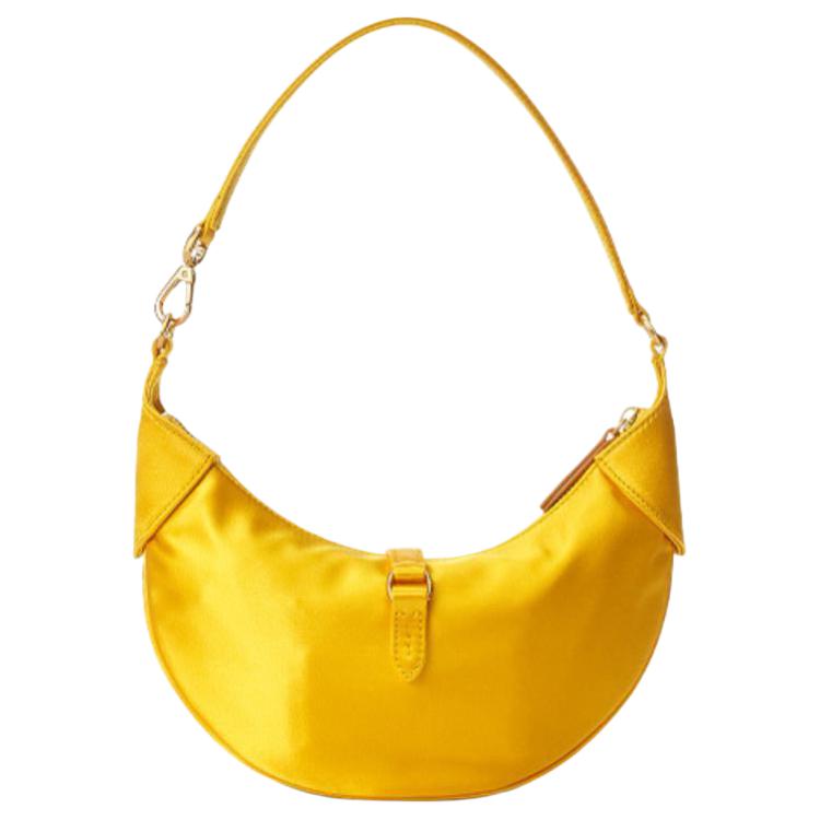 Polo Ralph Lauren Polo ID Signature Brand Logo Zipper Clutch Handbag Fabric And Leather Shoulder Bag Women handbags Yellow WAPOBAG02V20019
