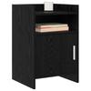 Nightstands 2 pcs Black Oak 40 x 36 x 60 cm Engineered Wood