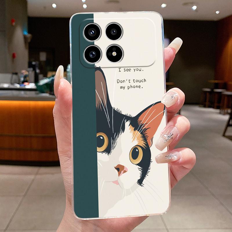 Чехол для Xiaomi Poco F8 Pro Ultra F8Pro F8Ultra 5G Прозрачный чехол для телефона Роскошный Дракон Милый Крутой Мальчики Девочки Мягкая задняя крышка