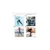 Slimwalk Beau Acty Compression Leggings - Fat Burning Fitness Leggings, Black, Size M, Compression,