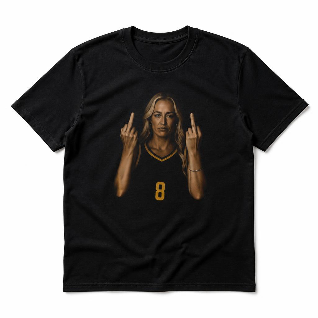 Sophie Cunningham Flipping The Bird Unisex T Shirt Cotton Clothing Fun Short Sleeve Tee Gift TShirts