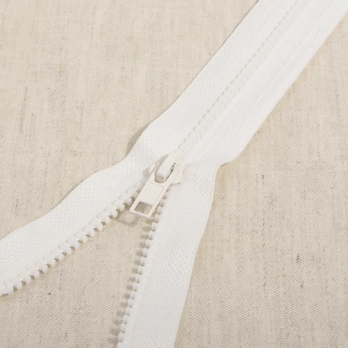 Fermeture éclair - MDC - Ivoire - 80 cm - Séparable - Durable et élégante