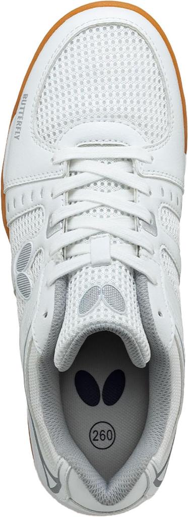 Table Tennis Shoes Lezoline Unizes II White cm 93730 [Butterfly] 270 26.0