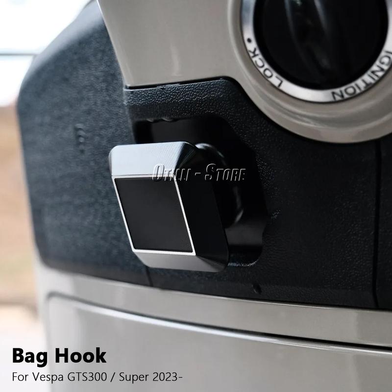 3 Color Motorcycle Helmet Bag Hook Aluminum Luggage Hanger Accessories For Vespa GTS 300 gts300 GTS300 SUPER 2023 2024