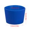 Table Mats Non-Slip Water Cup Coasters Insulation Cup Cover Silicone Cup Sleeve Bottle Sleeves
